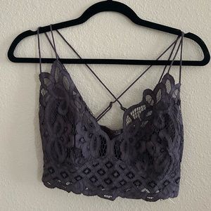 Free People Adella Lace Bralette- New With Tags